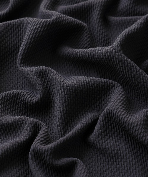 etoll.(エトル)の「ふくれジャガードマキシワンピース(ワンピース・レディース・ブラック/チャコール・M~L)」の13枚目の写真