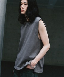 WYM LIDNM(EB oC h)EXTRA FINE COTTON SLEEVELESS TEE(^Ngbv)