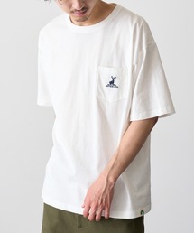 【CAPTAIN STAG】8051420 OE天竺【C100】ポケ付きワンポイントTシャツ