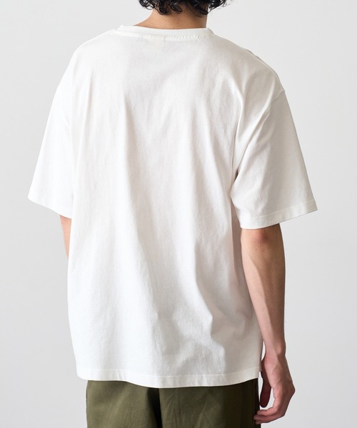 CAPTAIN STAG（キャプテンスタッグ）の「【CAPTAIN STAG】8051420 OE天竺【C100】ポケ付きワンポイントTシャツ（Tシャツ/カットソー・メンズ・ブラック/ネイビー/オフホワイト/グレー/グリーン・M/L/XL）」の10枚目の写真