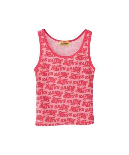 即完売　HYSTERIC GLAMOUR ノースリーブ FREAK OUT! ショート丈ノースリーブ|HYSTERIC GLAMOUR WOMEN