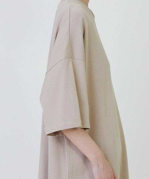 FRAPBOIS（フラボア）の「パークカットワンピ２（ワンピース・レディース・グレイッシュベージュ/ブラック/グリーン・1）」の21枚目の写真