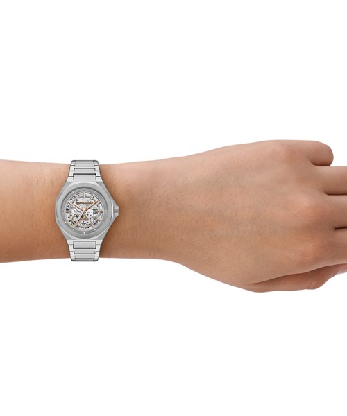 ARMANI EXCHANGE（アルマーニエクスチェンジ）の「アルマーニ・エクスチェンジ 腕時計 レディース アナログ ステンレス AX4618（アナログ腕時計・レディース・シルバー・FREE）」の3枚目の写真