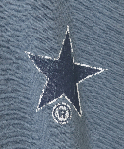 CONVERSE TOKYO（コンバーストウキョウ）の「PIGMENT DYE FLOWER LOGO TEE（Tシャツ/カットソー・レディース・ホワイト/ブラック/ブルー・SMALL/MEDIUM）」の15枚目の写真