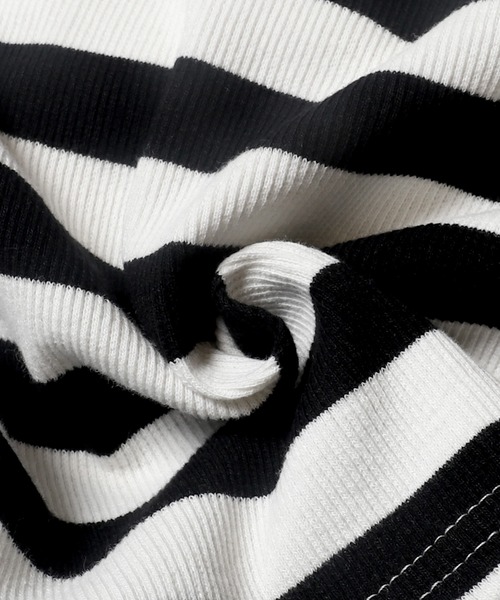 coca（coca）（コカ）の「OUTBRA カップ付きボーダーキャミソール（キャミソール・レディース・ブルー/アイボリー・S/M/L）」の13枚目の写真