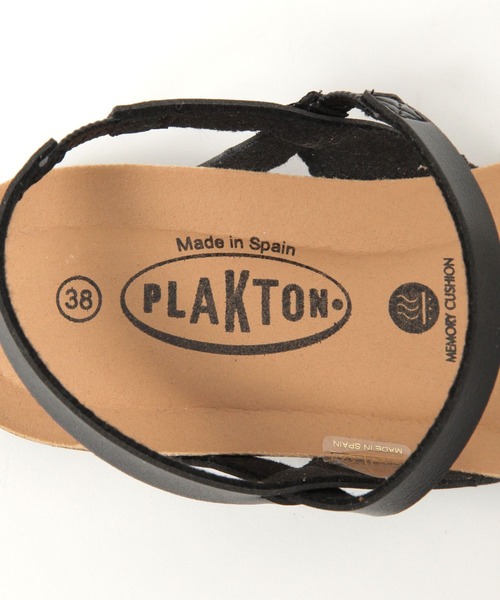 studio CLIP(スタディオクリップ)の「【daily CLIP】PLAKTON サンダル(サンダル・レディース・ブラック/その他2・LARGE/MEDIUM)」の3枚目の写真