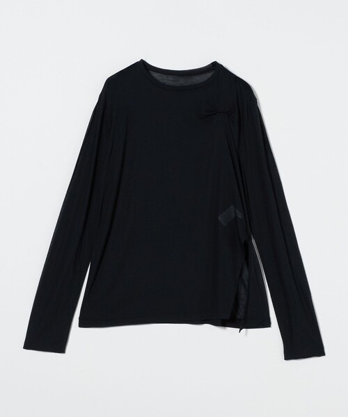6（ROKU）ポリエステルコットンハイゲージタッククルーネックカットソー25ss 6(ROKU) tシャツ 「6(ROKU)」ポリエステルコットン ハイゲージ
