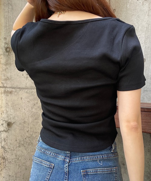 アンサンブル レースアップショートTシャツ＆パーカーセット レースアップショートTシャツ＆パーカーセット（アンサンブル