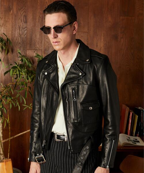 Schott(ショット)の「Schott/ショット/568US VANDALS JKT/ヴァンダルズ ジャケット(ライダースジャケット・メンズ・ブラック・36/38/40/42/44)」の20枚目の写真