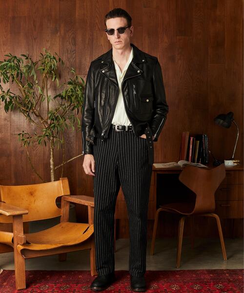 Schott(ショット)の「Schott/ショット/568US VANDALS JKT/ヴァンダルズ ジャケット(ライダースジャケット・メンズ・ブラック・36/38/40/42/44)」の19枚目の写真
