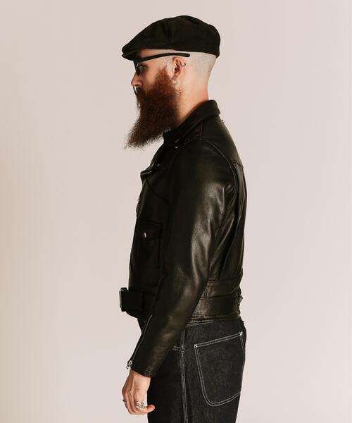 Schott(ショット)の「Schott/ショット/568US VANDALS JKT/ヴァンダルズ ジャケット(ライダースジャケット・メンズ・ブラック・36/38/40/42/44)」の10枚目の写真