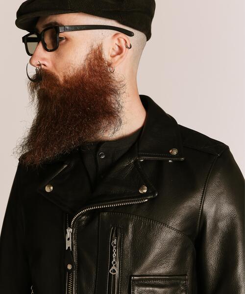 Schott(ショット)の「Schott/ショット/568US VANDALS JKT/ヴァンダルズ ジャケット(ライダースジャケット・メンズ・ブラック・36/38/40/42/44)」の8枚目の写真
