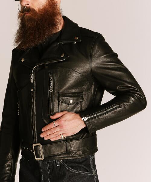 Schott(ショット)の「Schott/ショット/568US VANDALS JKT/ヴァンダルズ ジャケット(ライダースジャケット・メンズ・ブラック・36/38/40/42/44)」の6枚目の写真