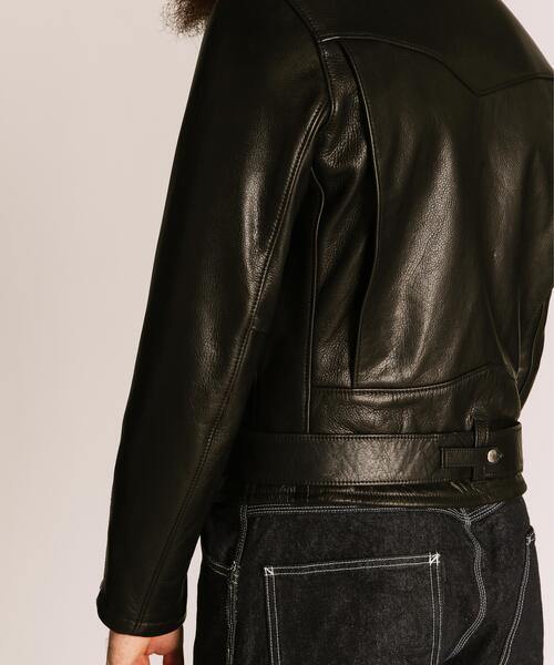 Schott(ショット)の「Schott/ショット/568US VANDALS JKT/ヴァンダルズ ジャケット(ライダースジャケット・メンズ・ブラック・36/38/40/42/44)」の2枚目の写真