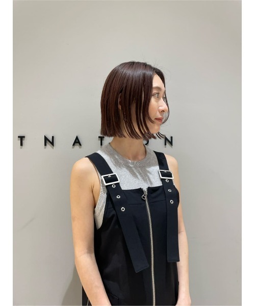 ESTNATION(エストネーション)の「ESTNATION / ナイロンフロントジップ ワンピース(ワンピース・レディース・ブラック/ベージュ・38/36)」の15枚目の写真