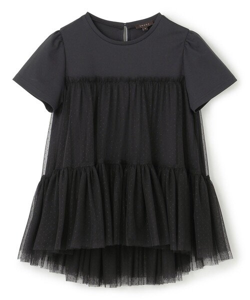 TOCCA（トッカ）の「PLAY PARACHUTE Tシャツ（Tシャツ/カットソー・レディース・ブラック系/アイボリー系・SMALL/MEDIUM）」の5枚目の写真