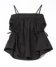 drawstring ribbon camisole blouse