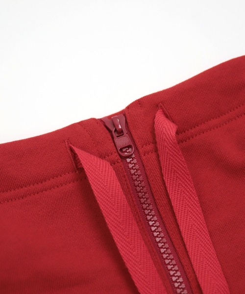 D.M.G.（ドミンゴ）の「[D.M.G / ディーエムジー] ベーシックコットン裏毛 ハーフジッププルオーバー（スウェット・レディース・ベージュ/レッド/ブルー/ブラック・FREE）」の8枚目の写真