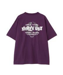 AVIREX | AVIREX USA T-SHIRT / ロゴ 半袖Tシャツ / AVIREX / アヴィレックス(Tシャツ/カットソー)
