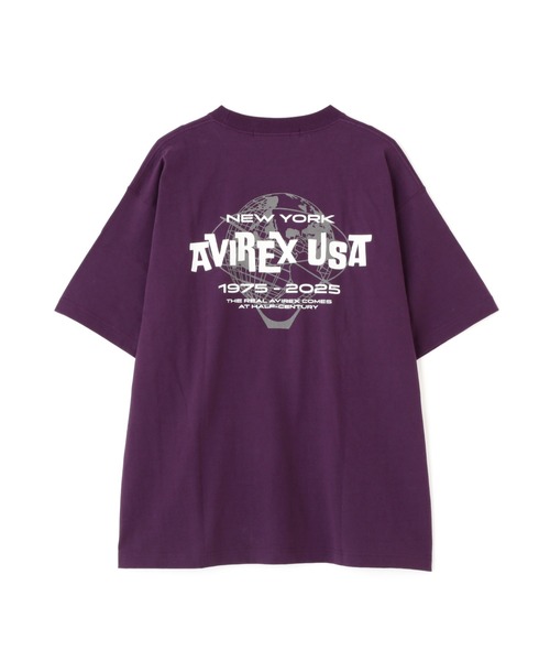 セール】AVIREX USA T-SHIRT / ロゴ 半袖Tシャツ / AVIREX