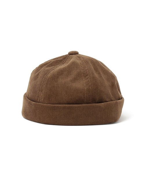 BEAMS mini（ビームスミニ）の「コーデュロイ ロールCAP 2025FW（キャップ・キッズ・ブラウン/ブラック・ONE SIZE）」の8枚目の写真