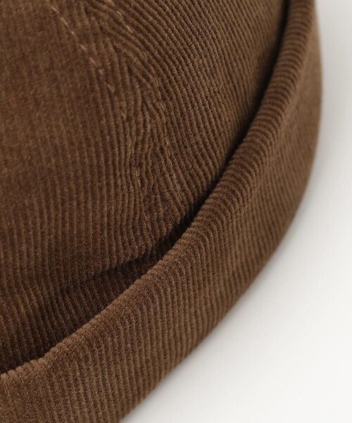 BEAMS mini（ビームスミニ）の「コーデュロイ ロールCAP 2025FW（キャップ・キッズ・ブラウン/ブラック・ONE SIZE）」の11枚目の写真