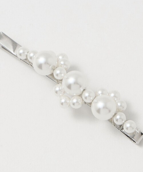 IRIS47(イリスフォーセブン)の「<IRIS 47>EUREKA イミテーションパール ヘアピン(ヘアピン・レディース・ホワイト・FREE)」の6枚目の写真