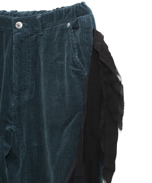 UNDERCOVER アンダーカバー UP2E1504-1 加工デニムパンツ BLACK｜UP2E1504-1｜UNDERCOVER OFFICIAL ONLINE STORE