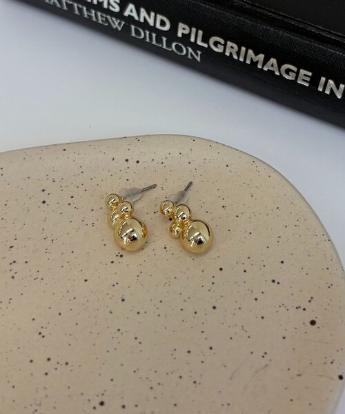 GOLDY(ゴールディ)の「〈GOLDY/ゴールディ〉モレキュールピアス(ピアス(両耳用)・レディース・ゴールド/シルバー・FREE)」の1枚目の写真