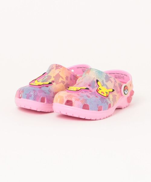 crocs クロックス 18-21 PIKACHU PINK CLS CLG K キッズ