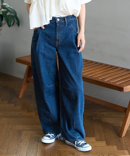 SOMETHING × FREAK'S STORE/サムシング 別注 TUCK CURVE WIDE 25FW