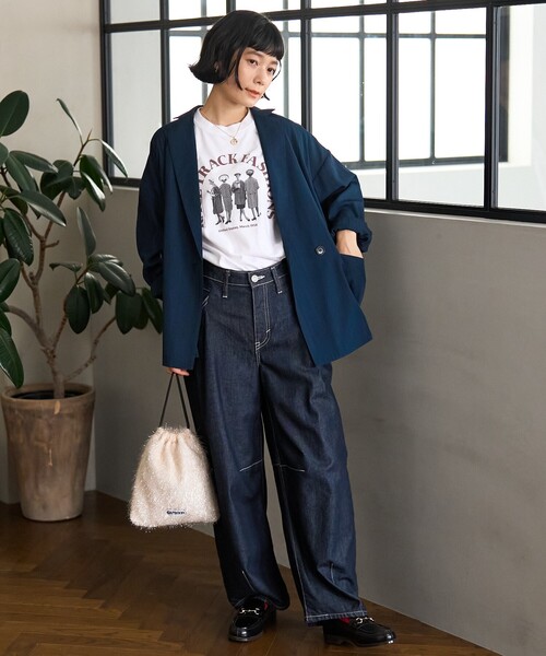 セール】SOMETHING × FREAK'S STORE/サムシング 別注 TUCK CURVE WIDE