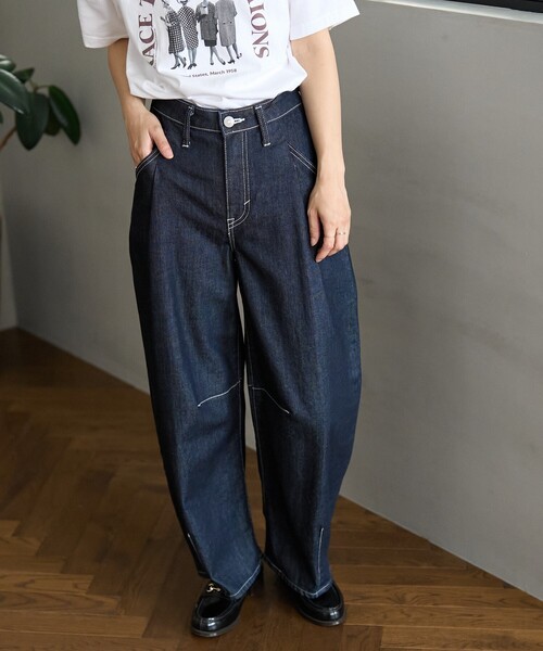 セール】SOMETHING × FREAK'S STORE/サムシング 別注 TUCK CURVE WIDE