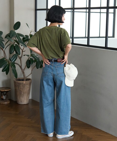 セール】SOMETHING × FREAK'S STORE/サムシング 別注 TUCK CURVE WIDE