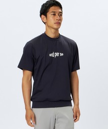and per se（アンパスィ）の「エアロスウェット半袖プルオーバー（メンズ）（スウェット）」