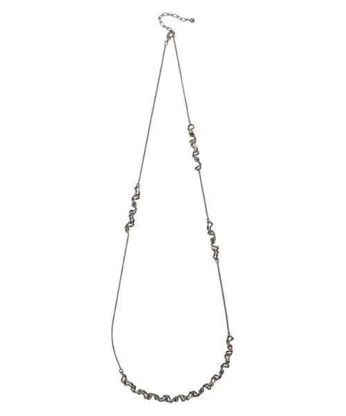 LAGUNAMOON（ラグナムーン）の「ツイストチェーンロングネックレス（ネックレス・レディース・シルバー/ゴールド・FREE）」の7枚目の写真