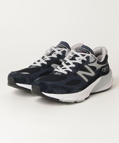 NEW BALANCE(ニューバランス)の「M990 NV6(スニーカー・メンズ・ネイビー・27.0cm/27.5cm/28.0cm/28.5cm/29.0cm/25.5cm/26.0cm/26.5cm)」の1枚目の写真