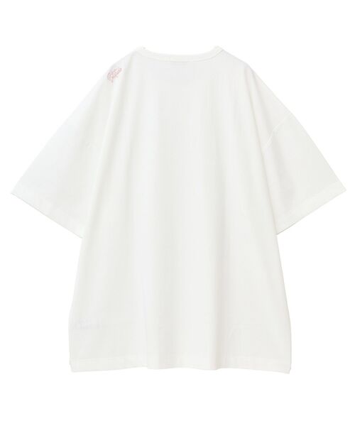 earth music&ecology(アースミュージックアンドエコロジー)の「アソートグラフィックルーズTee(Tシャツ/カットソー・レディース・ブラック/オフホワイト/クリーム・FREE)」の14枚目の写真