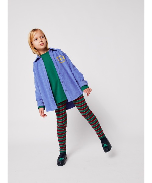 BOBO CHOSES（ボボショーズ）の「Have Fun corduroy shirt（シャツ/ブラウス・キッズ・ラベンダー・2-3YEAR/10-11y/8-9y/6-7YEAR/4-5YEAR/12-13y）」の3枚目の写真