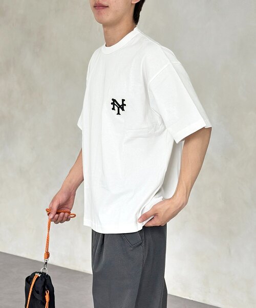 CPCM（シーピーシーエム）の「【Negro League】バックロゴT（Tシャツ/カットソー・レディース・ホワイト/ブラック・MEDIUM/LARGE）」の6枚目の写真