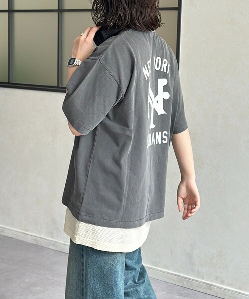 CPCM（シーピーシーエム）の「【Negro League】バックロゴT（Tシャツ/カットソー・レディース・ホワイト/ブラック・MEDIUM/LARGE）」の16枚目の写真