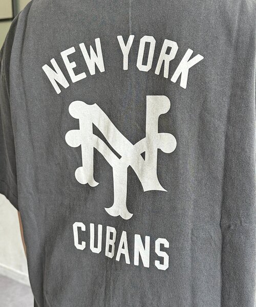 CPCM（シーピーシーエム）の「【Negro League】バックロゴT（Tシャツ/カットソー・レディース・ホワイト/ブラック・MEDIUM/LARGE）」の22枚目の写真