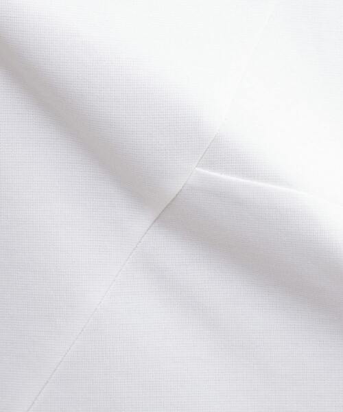 MEN'S MELROSE(メンズメルローズ)の「シルケットポンチ 同色ブロックパターンTシャツ | 接触冷感(Tシャツ/カットソー・メンズ・ブルーグレー/ブラック/ホワイト・2/3/4)」の12枚目の写真