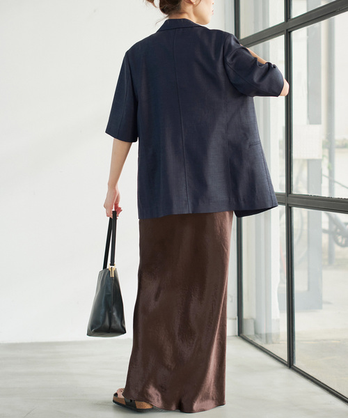 一部店舗+WEB限定 / 追加2》ドライクロスハーフスリーブジャケット