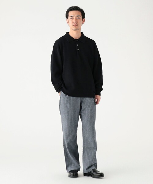 Gramicci（グラミチ）の「【別注】Gramicci / ストライプ スラックス（スラックス・メンズ・ネイビー/グレー・LARGE/MEDIUM/SMALL/X-LARGE）」の5枚目の写真
