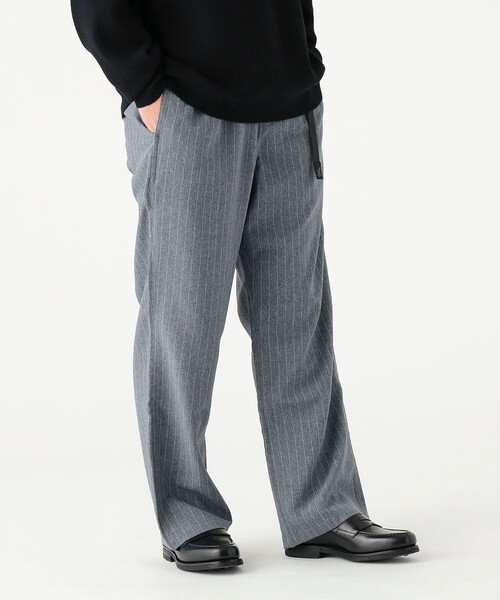 別注】Gramicci / ストライプ スラックス（スラックス