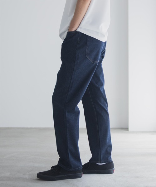 NAVY（ネイビー）の「NAVY RUNデニム 【全方位ストレッチ】（デニムパンツ・メンズ・ブラック/ブルー系/ネイビー系/ベージュ・XL/L/M/S）」の19枚目の写真