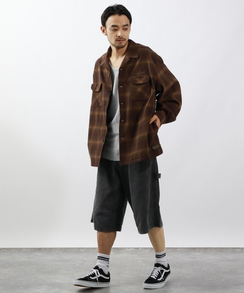 BAYFLOW(ベイフロー)の「※ウォッシュドダックハーフパンツ(その他パンツ・メンズ・アクア/ブラック・MEDIUM/LARGE)」の9枚目の写真