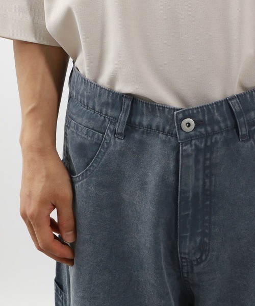 BAYFLOW(ベイフロー)の「※ウォッシュドダックハーフパンツ(その他パンツ・メンズ・アクア/ブラック・MEDIUM/LARGE)」の22枚目の写真