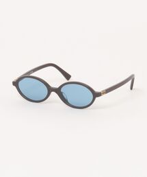 極美品【MIUMIU】ミュウミュウ『サングラス』 SMU06S レディース MIU MIU ミュウミュウ サングラス MU69US 1BC4R2 52 グレー